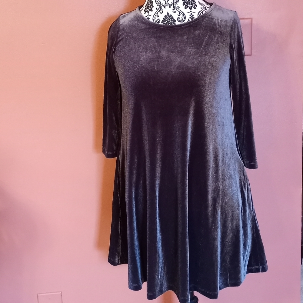 Agnes & Dora Velvet Swing Tunic
